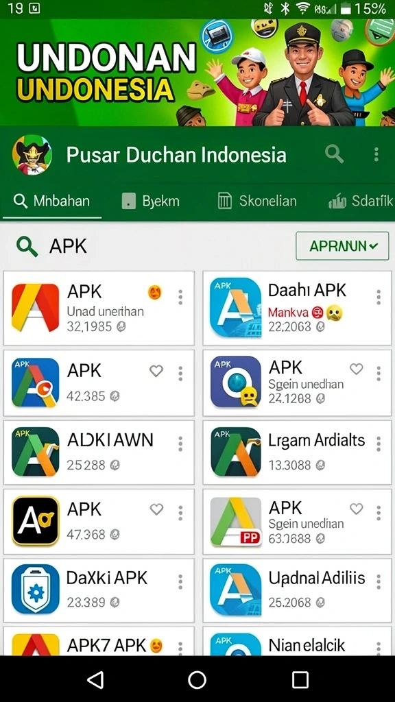 Tampilan antarmuka yang menarik dan user-friendly.