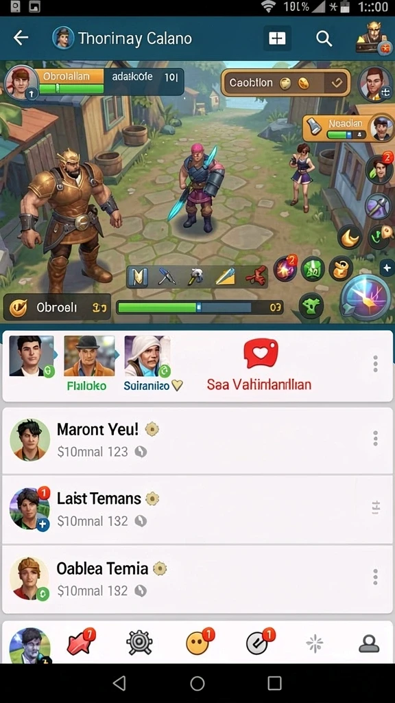 Tangkapan layar menunjukkan grafik menakjubkan di dalam game.