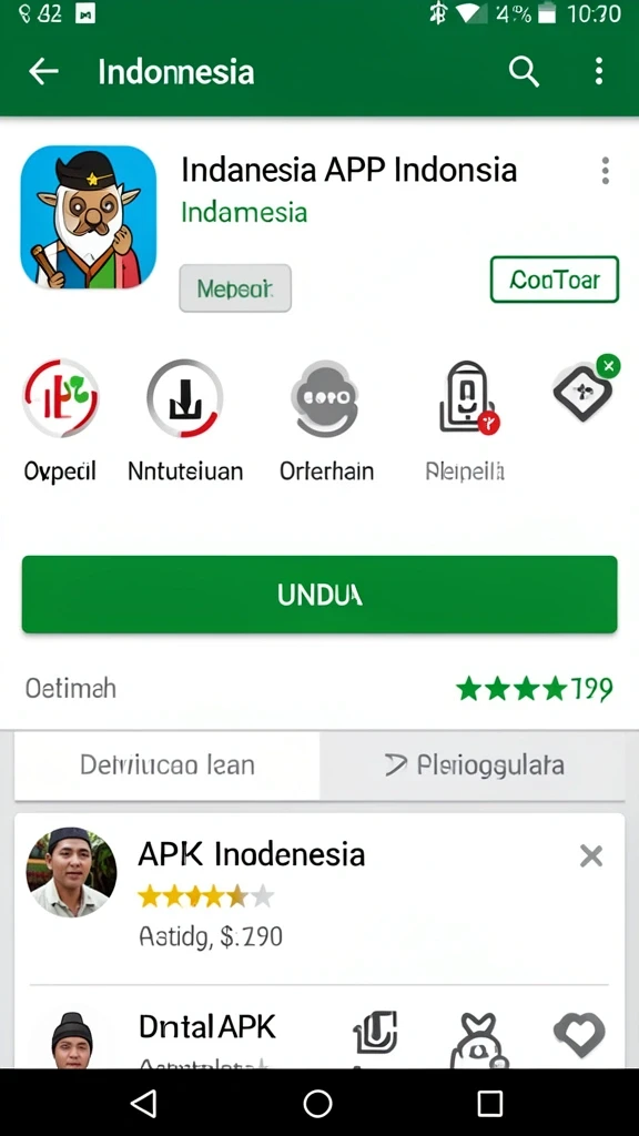 Tampilan antarmuka yang user-friendly.