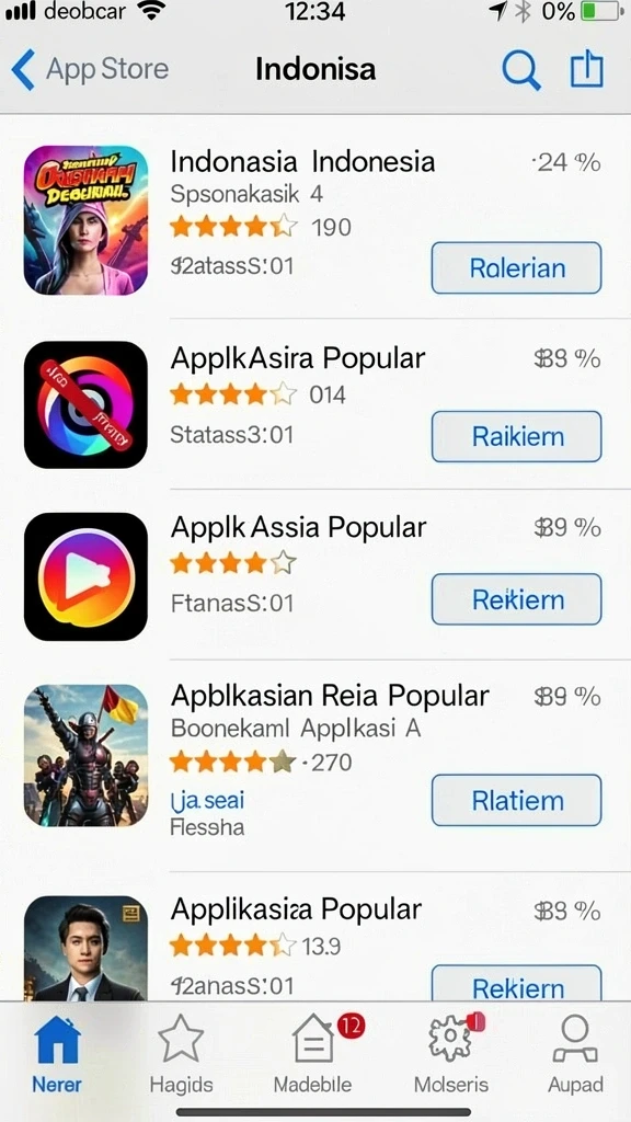 Tampilan antarmuka yang sederhana dan user-friendly.