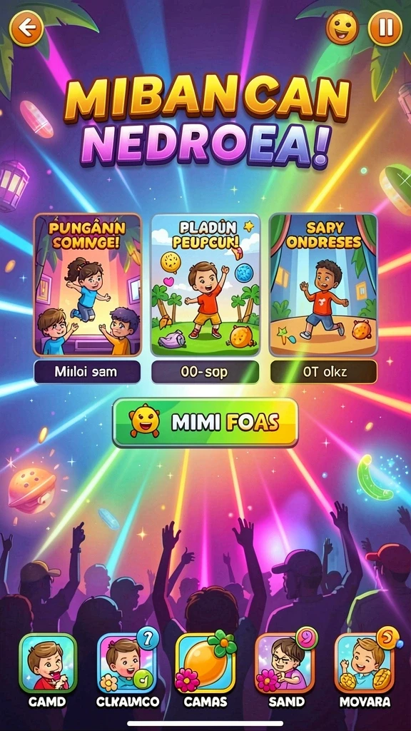 Karakter penuh warna dengan berbagai kemampuan spesial.