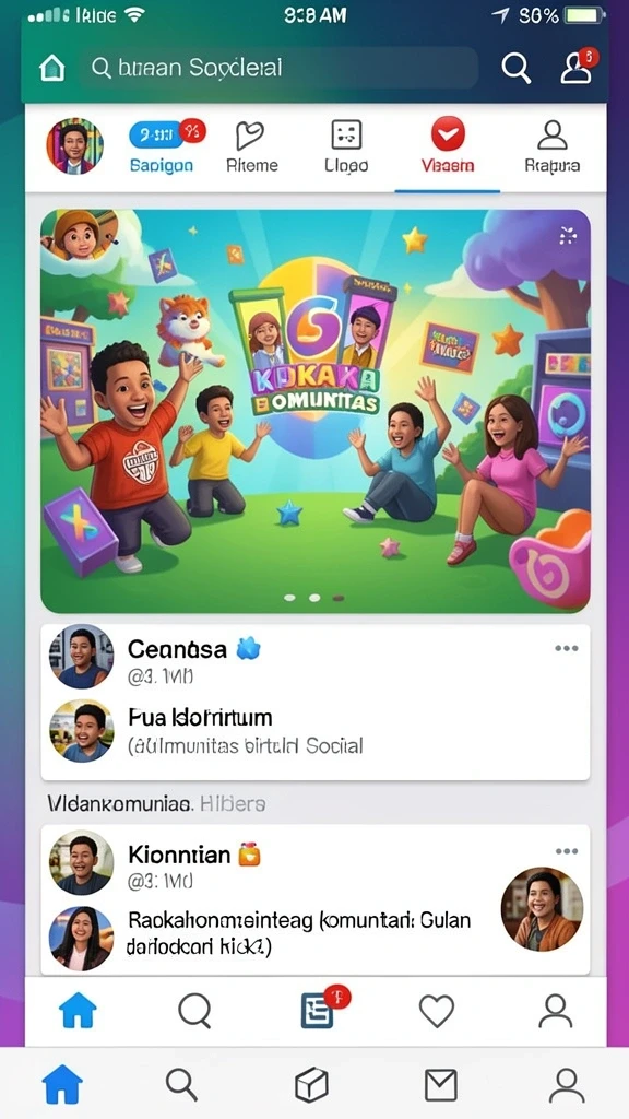Beragam karakter dengan kemampuan unik untuk dieksplorasi.