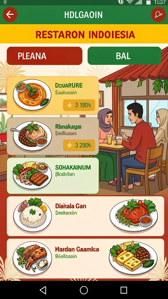 Antarmuka pengguna yang menarik dan mudah dinavigasi.