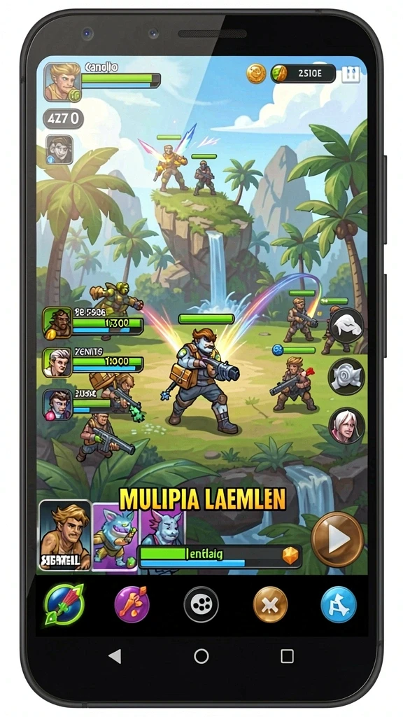Gambaran dunia game yang kaya akan detail visual.