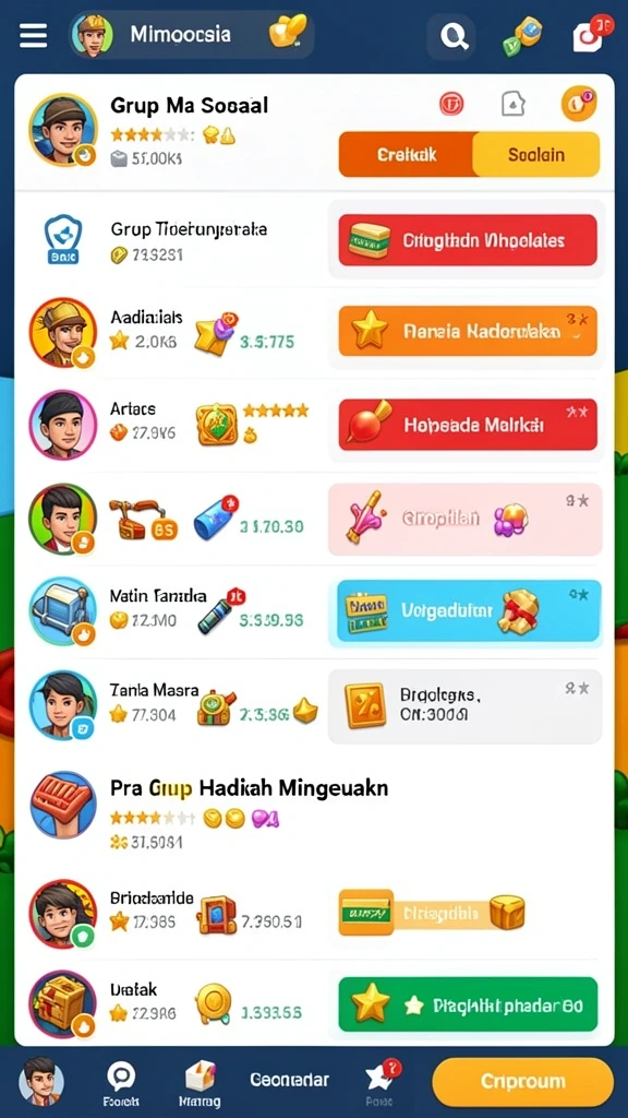 Tangkapan layar menampilkan karakter utama dalam DOLAR138 yang siap bertarung.