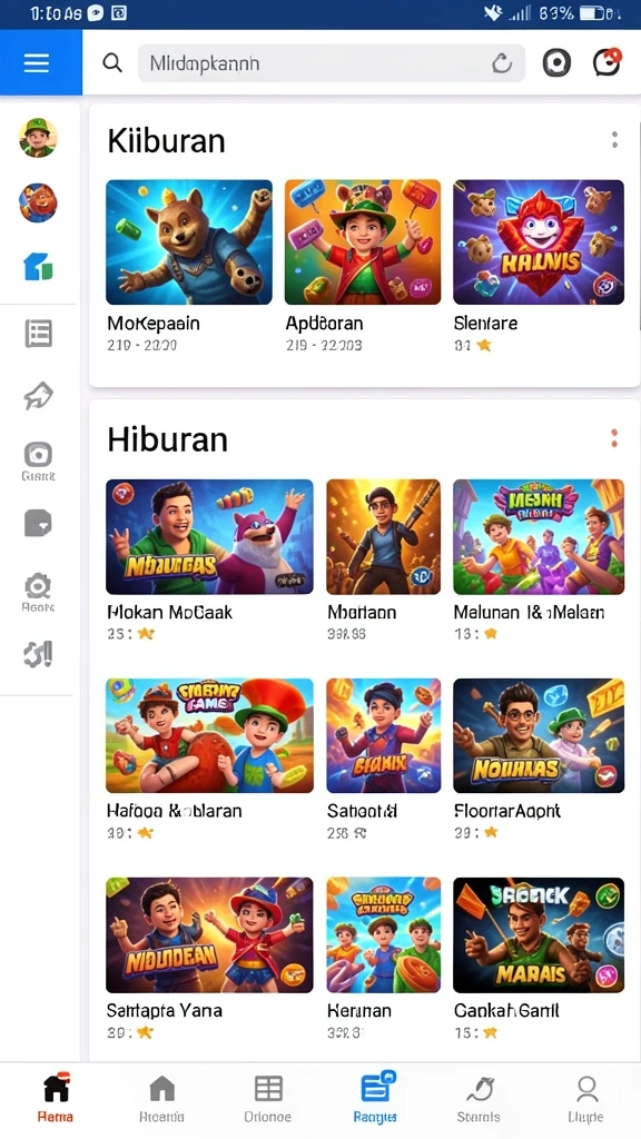 Tampilan antarmuka GACOR108 yang ramah pengguna.
