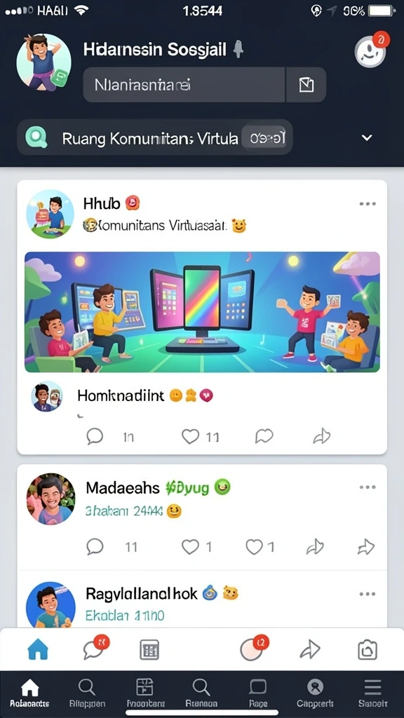 Tangkapan layar menampilkan momen seru saat pemain meraih kemenangan.