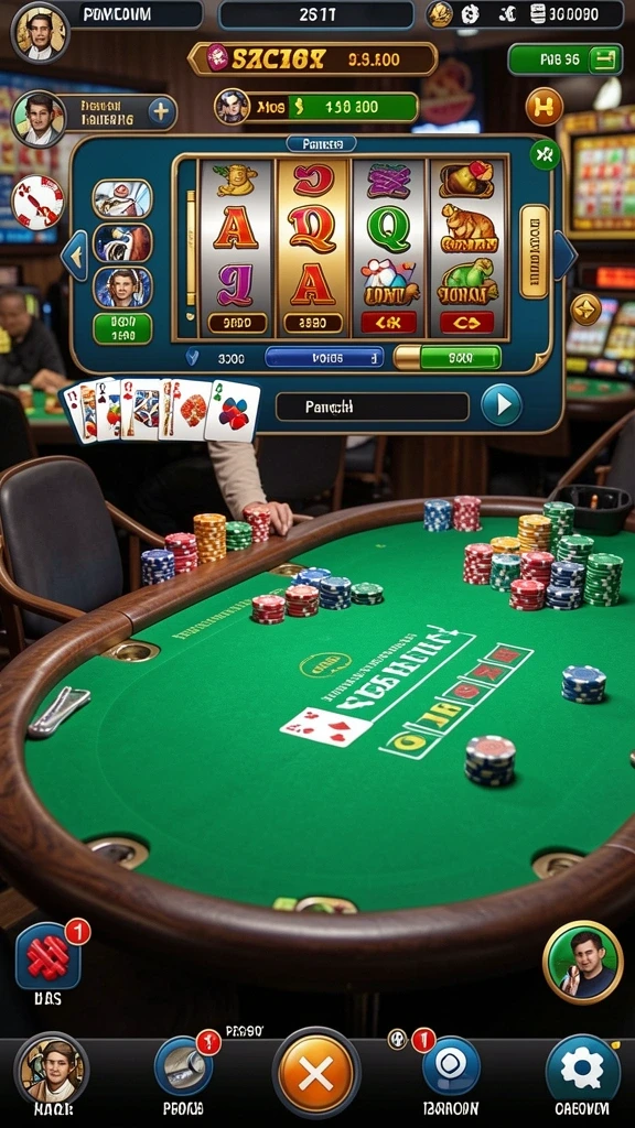 Ilustrasi gameplay yang seru dan penuh aksi.
