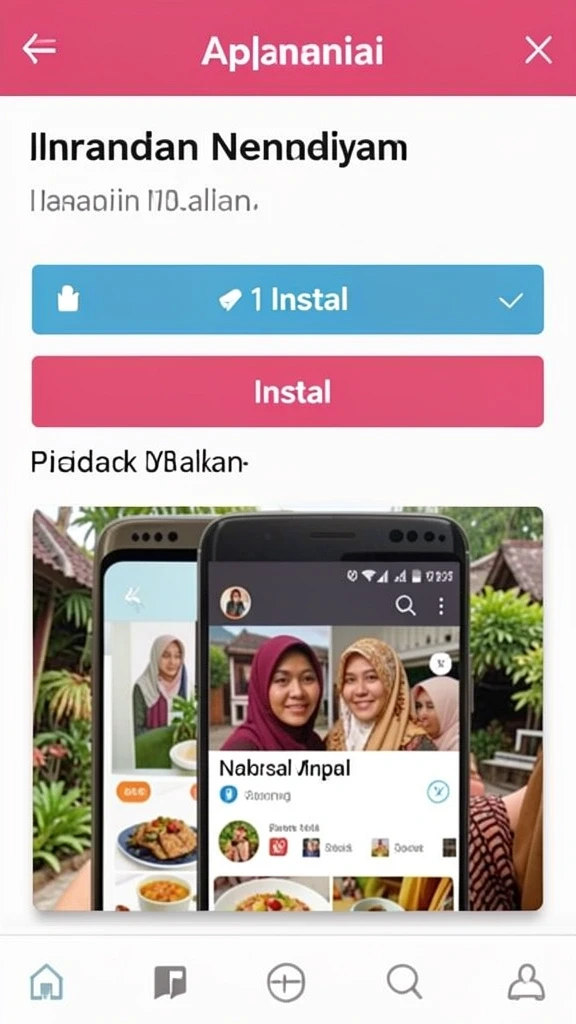 Ilustrasi level menantang dengan pemandangan yang memukau.