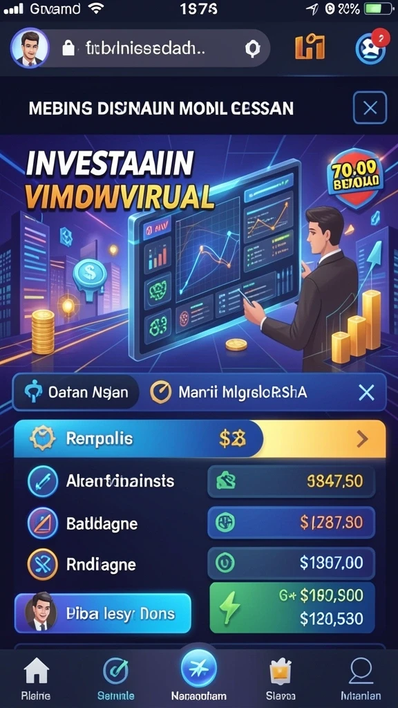 Karakter unik dengan kemampuan yang berbeda-beda.