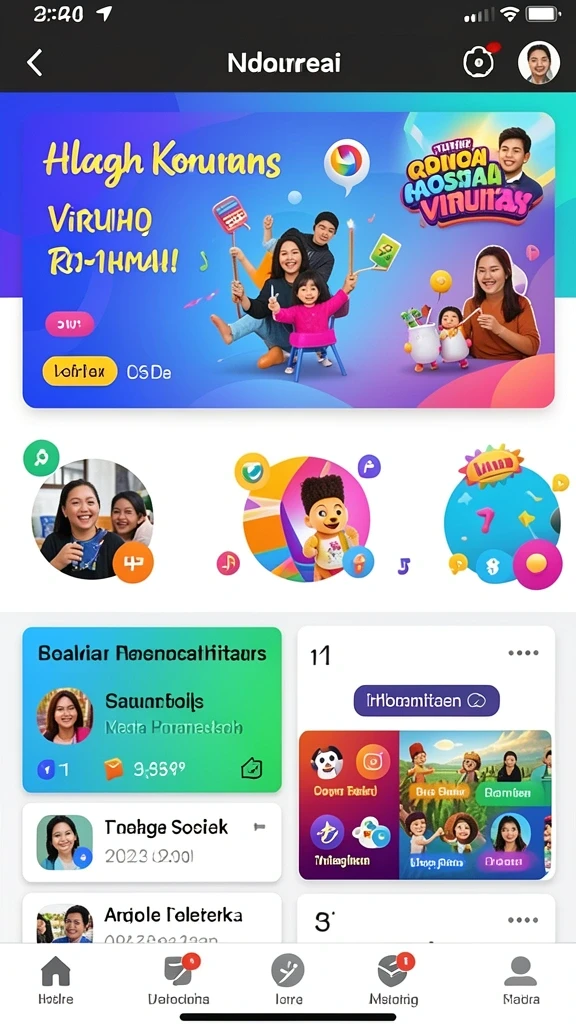 Gameplay seru dengan berbagai tantangan menarik.