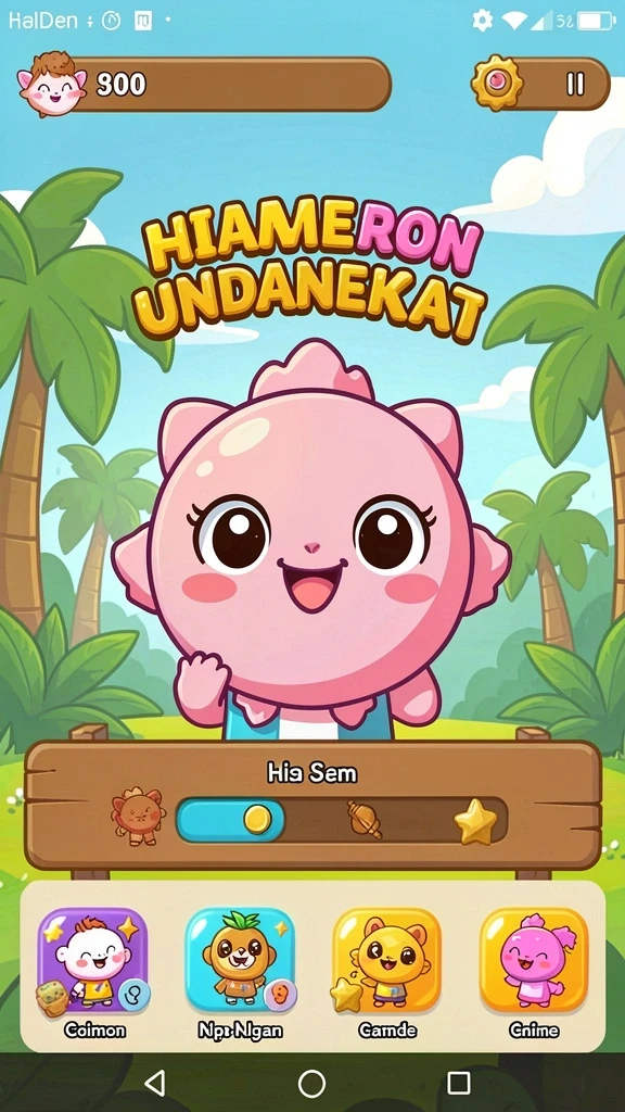 Fitur turnamen online yang menambah keseruan bermain.
