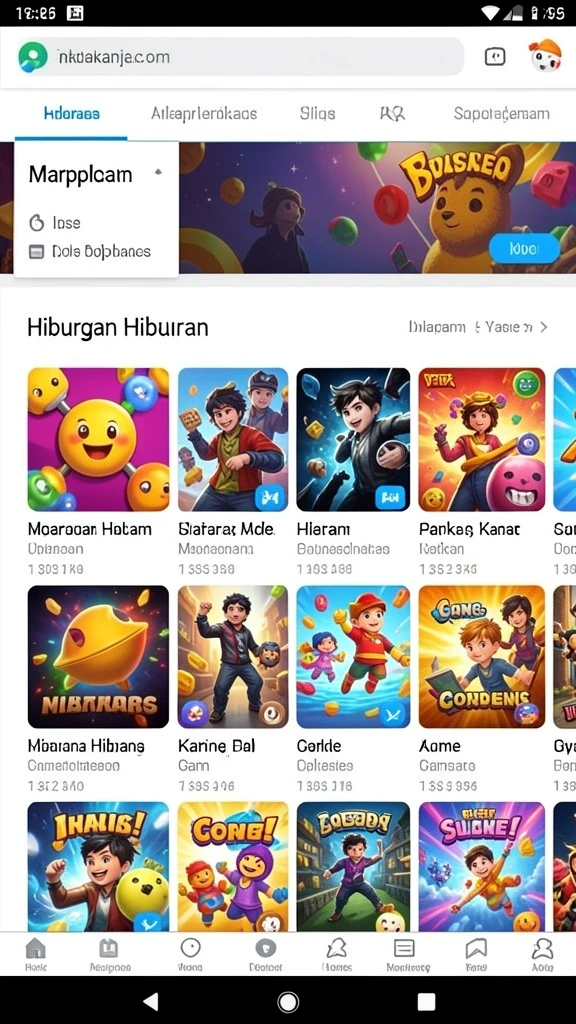 Grafis yang memukau dan kaya warna.