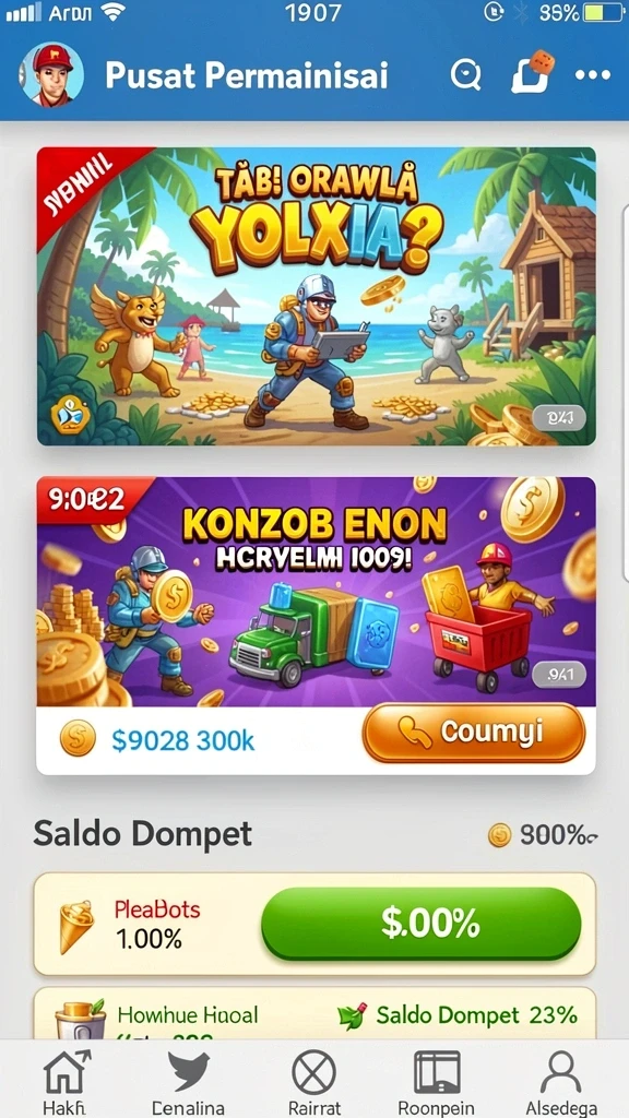 Beragam permainan kasino yang seru dan menguntungkan.