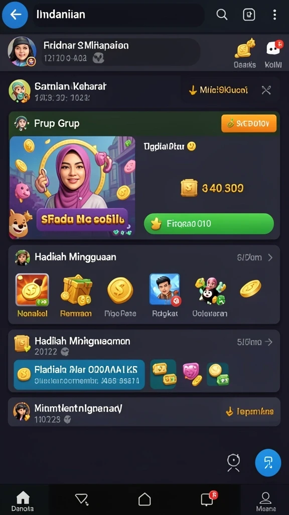 Antarmuka pengguna yang mudah dinavigasi.