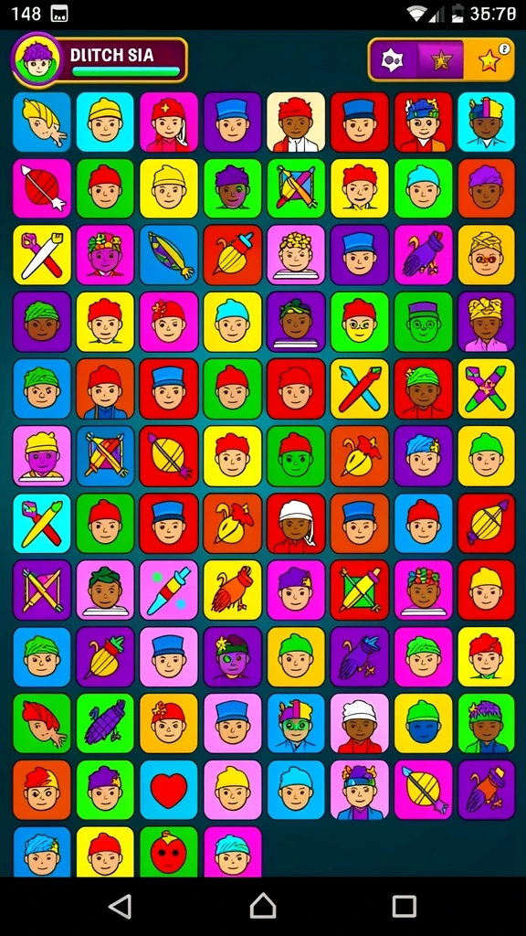 Screenshot dari leaderboard kompetitif yang menarik.