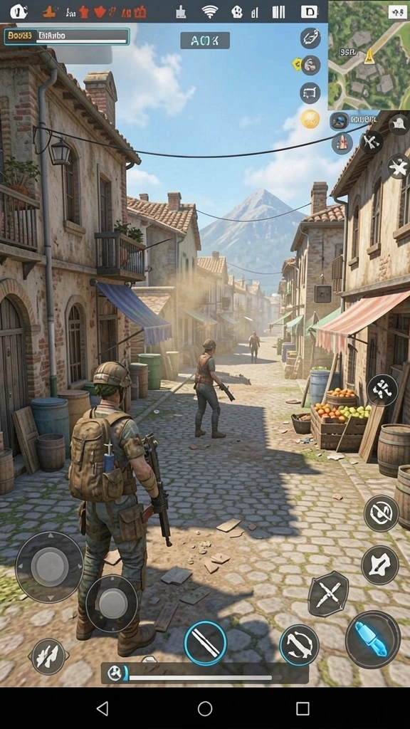 Gameplay yang penuh aksi dan tantangan seru.