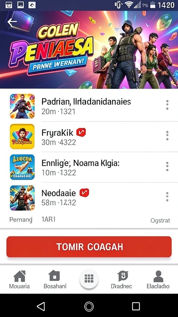 Tampilan antarmuka yang menarik dan mudah dipahami.
