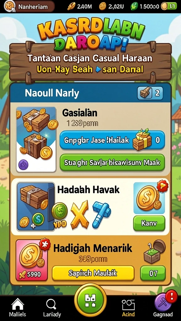 Tampilan antarmuka yang menarik dan user-friendly.