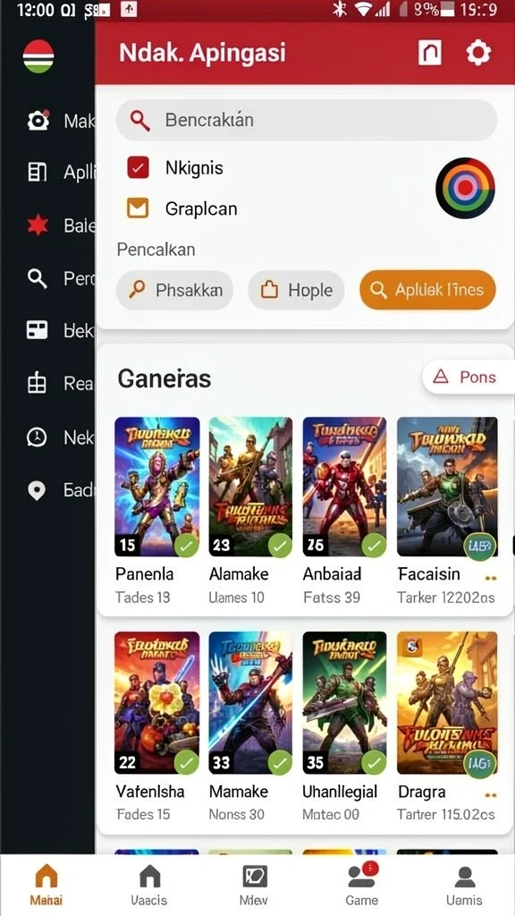 Interaksi sosial antar pemain yang seru.