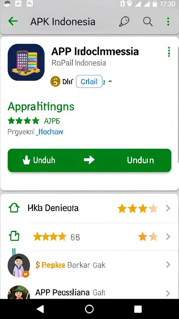 Tampilan awal permainan yang memukau.