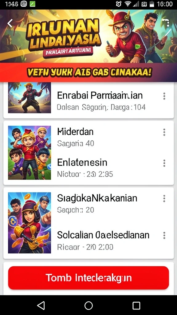 Pengaturan level yang menantang dan menarik.
