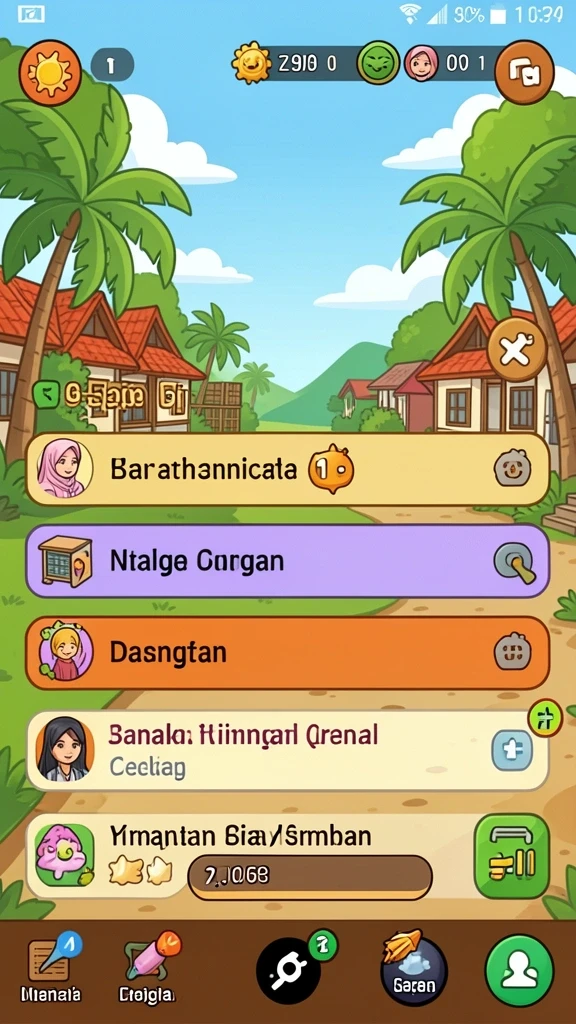Tampilan antarmuka yang menarik dan user-friendly.