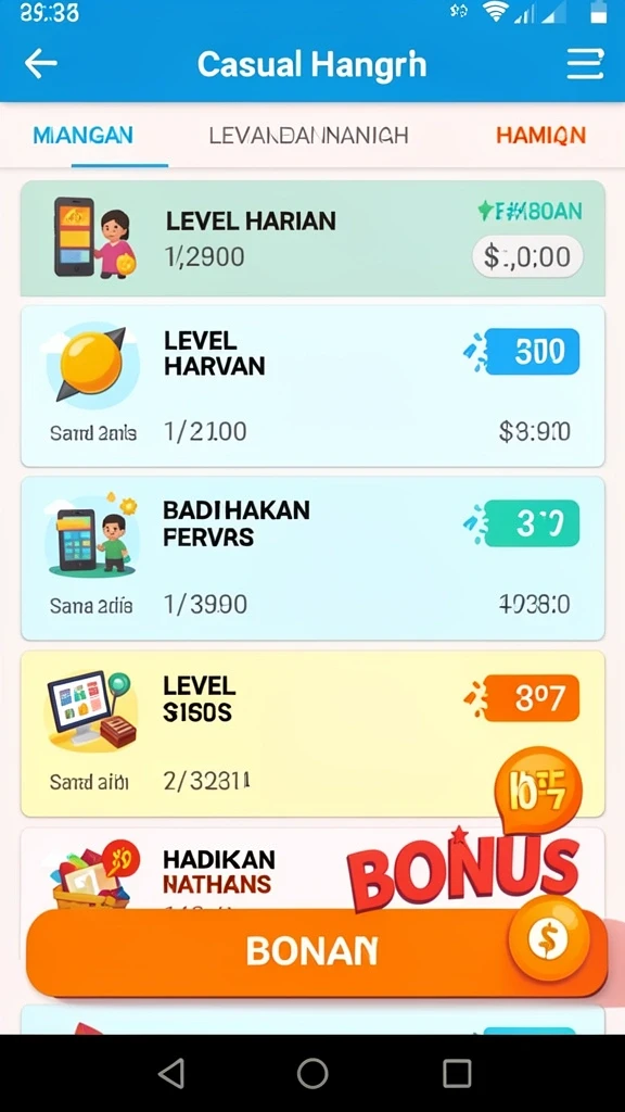 Aksi mendebarkan di level yang penuh tantangan.