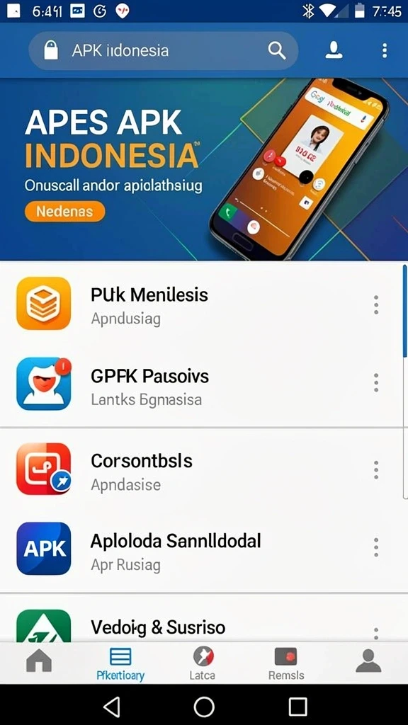 Tampilan antarmuka yang menarik dan mudah dinavigasi.