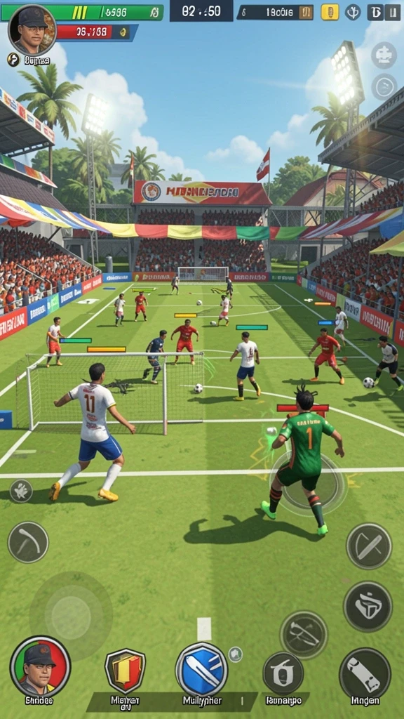 Mode multiplayer untuk bersaing dengan teman.