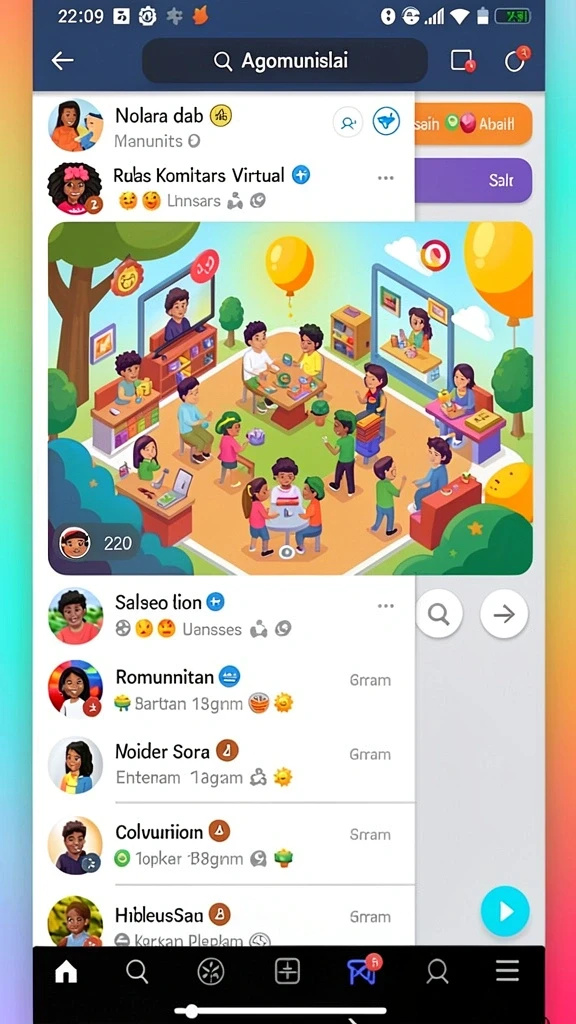Tampilan antarmuka yang ramah pengguna.