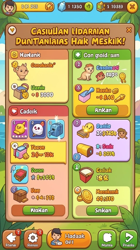 Mode multiplayer yang seru dan kompetitif.