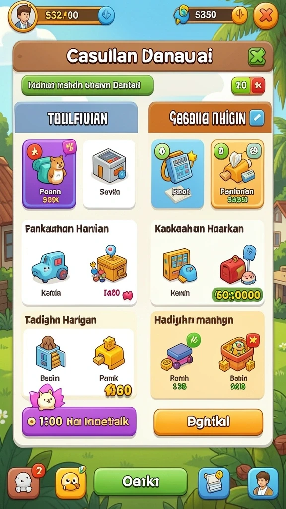 Beragam pilihan permainan slot yang seru.