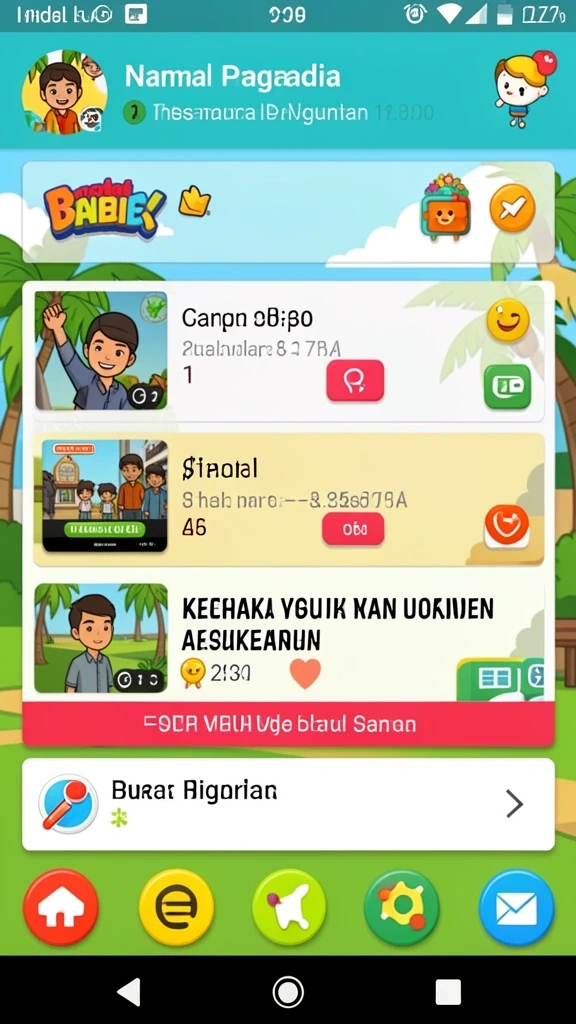 Fitur live draw yang menarik dan interaktif.
