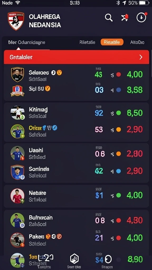 Screenshot menunjukkan antarmuka pengguna TAWONBET yang menarik.