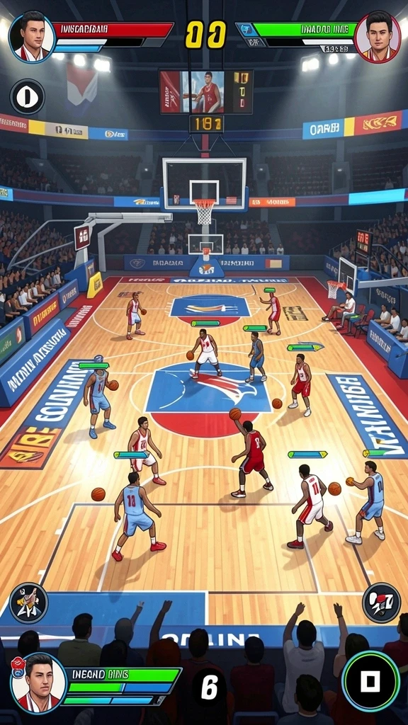 Mode multiplayer menghadirkan kompetisi yang seru.