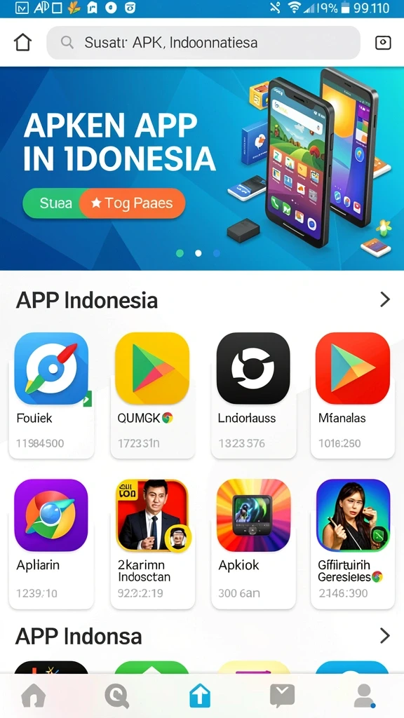 Karakter unik dengan berbagai kostum.
