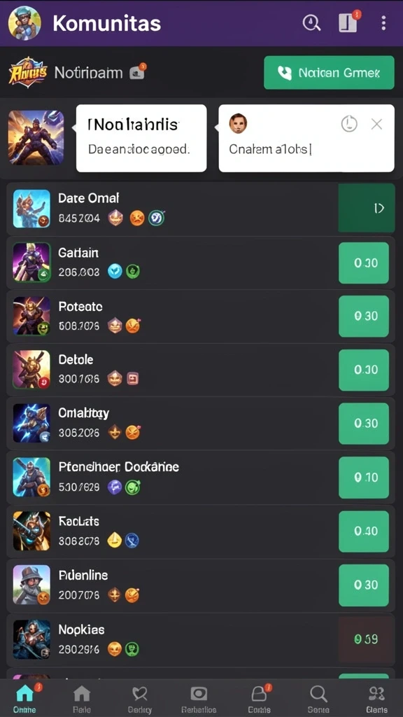 Fitur multiplayer yang memungkinkan kamu bermain bersama teman.