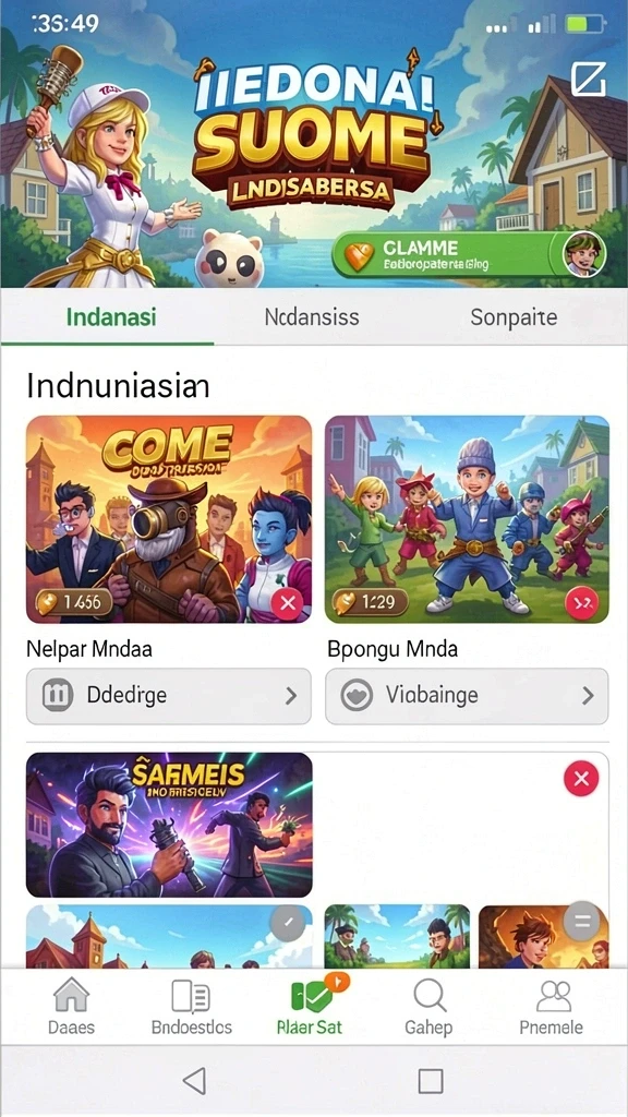 Tampilan antarmuka yang menarik dan mudah digunakan.