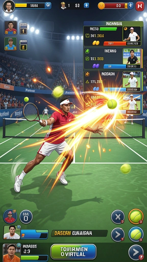 Mode multiplayer yang memungkinkan Anda bersaing dengan teman.
