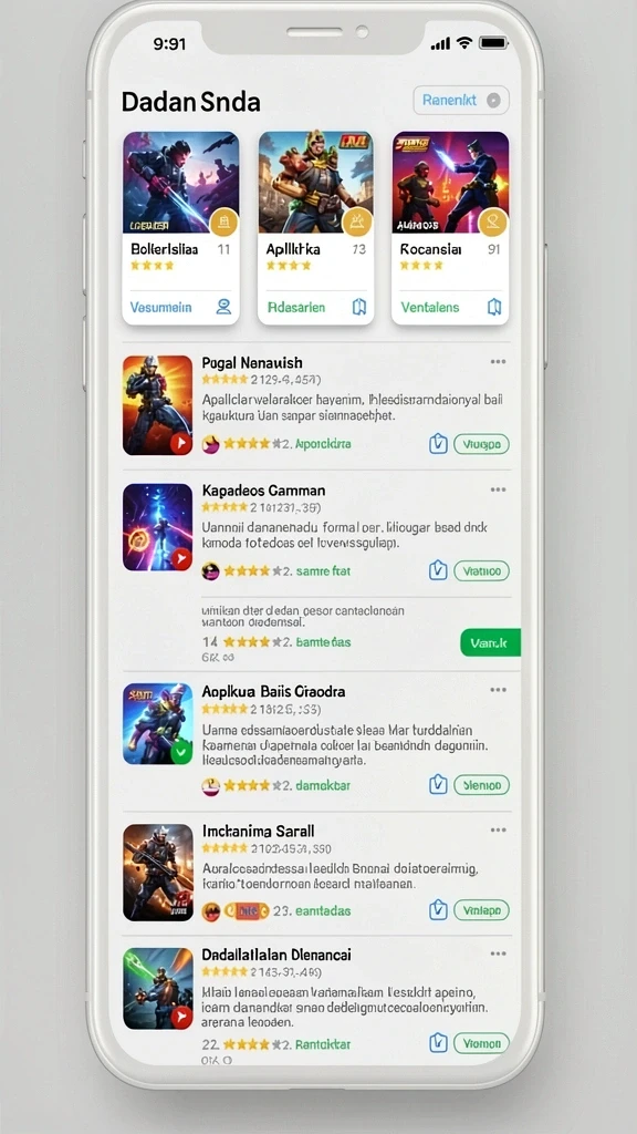 Tampilan grafis yang modern dan menarik.